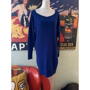 Athleta Blue Long Sleeve Dress